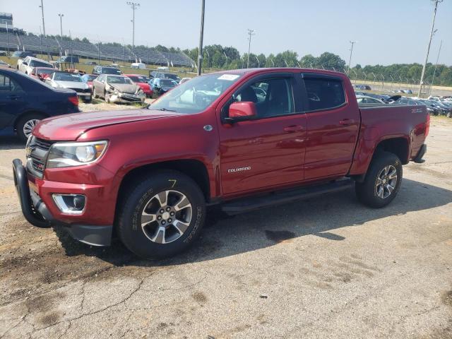 1GCGTDEN5J1109650 - 2018 CHEVROLET COLORADO Z71 RED photo 1