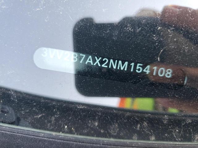 3VV2B7AX2NM154108 - 2022 VOLKSWAGEN TIGUAN SE Білий фото 13