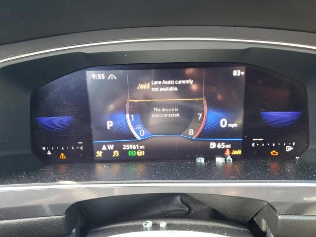 3VV2B7AX2NM154108 - 2022 VOLKSWAGEN TIGUAN SE Білий фото 9