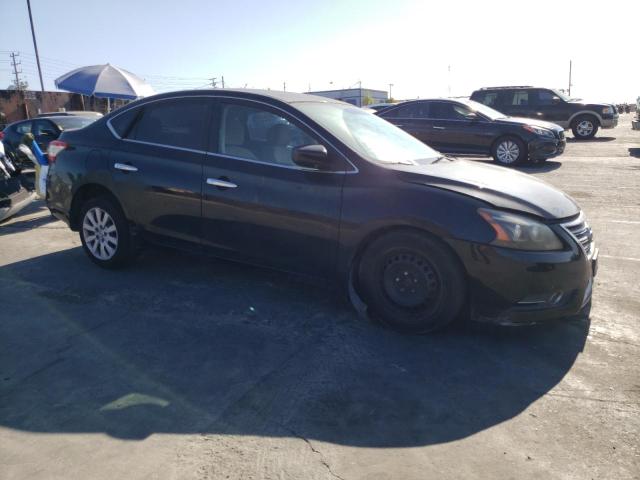 3N1AB7AP7DL797863 - 2013 NISSAN SENTRA S BLACK photo 4