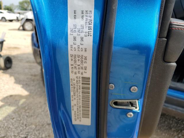 1C4PJMBN1KD230248 - 2019 JEEP CHEROKEE TRAILHAWK ლურჯი ფოტო 12