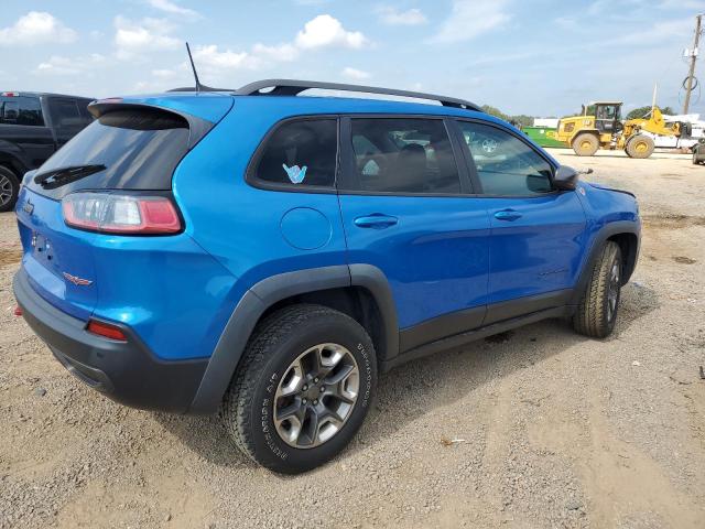 1C4PJMBN1KD230248 - 2019 JEEP CHEROKEE TRAILHAWK BLUE photo 3