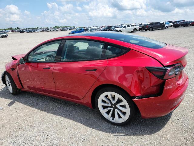 5YJ3E1EA6PF435901 - 2023 TESLA MODEL 3 Qırmızı foto 2