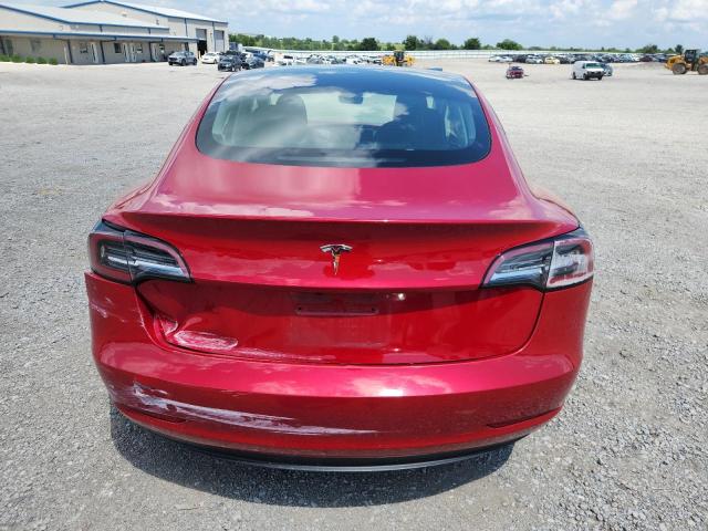 5YJ3E1EA6PF435901 - 2023 TESLA MODEL 3 Qırmızı foto 6