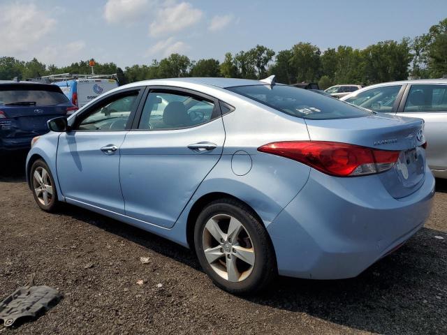 KMHDH4AE8BU099394 - 2011 HYUNDAI ELANTRA GLS BLUE photo 2