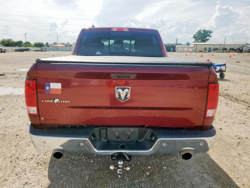 1C6RR6LT0HS512466 - 2017 RAM 1500 SLT BURGUNDY photo 6