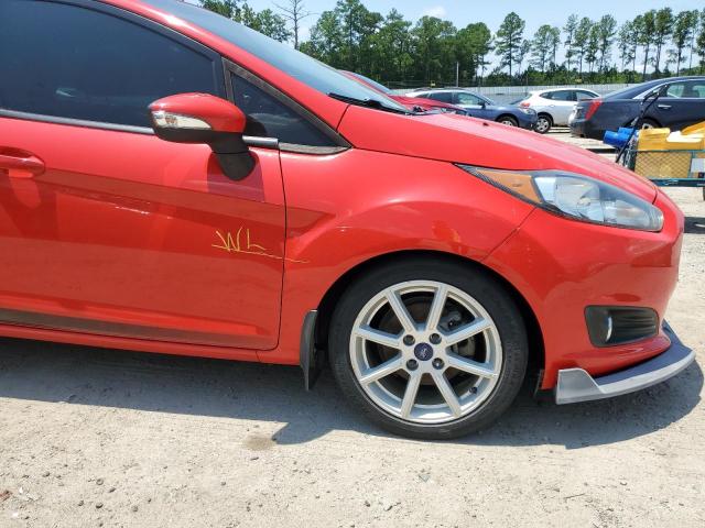 3FADP4EE1EM157555 - 2014 FORD FIESTA SE RED photo 12