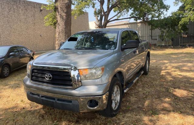 5TFEV54138X035075 - 2008 TOYOTA TUNDRA CREWMAX SILVER photo 2