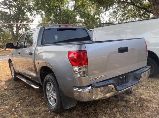 5TFEV54138X035075 - 2008 TOYOTA TUNDRA CREWMAX SILVER photo 3