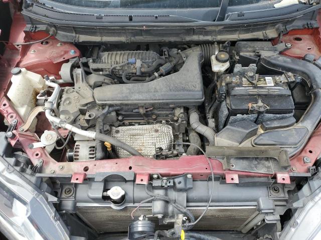 5N1AT2MV1JC830544 - 2018 NISSAN ROGUE S RED photo 12