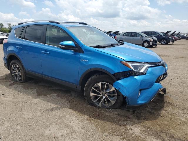 JTMRJREV8HD141531 - 2017 TOYOTA RAV4 HV LE BLUE photo 4