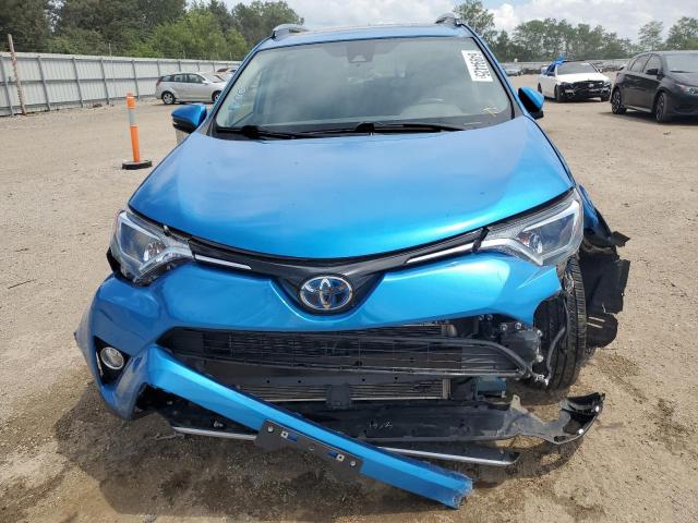 JTMRJREV8HD141531 - 2017 TOYOTA RAV4 HV LE BLUE photo 5