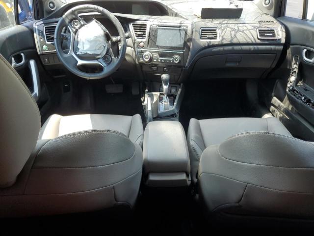 2HGFG3B00EH513080 - 2014 HONDA CIVIC EXL ნაცრისფერი ფოტო 8