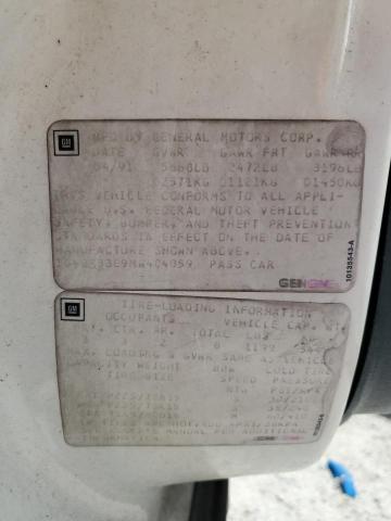 1G4BR83E9MW404059 - 1991 BUICK ROADMASTER ESTATE WHITE photo 13