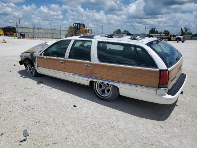 1G4BR83E9MW404059 - 1991 BUICK ROADMASTER ESTATE WHITE photo 2