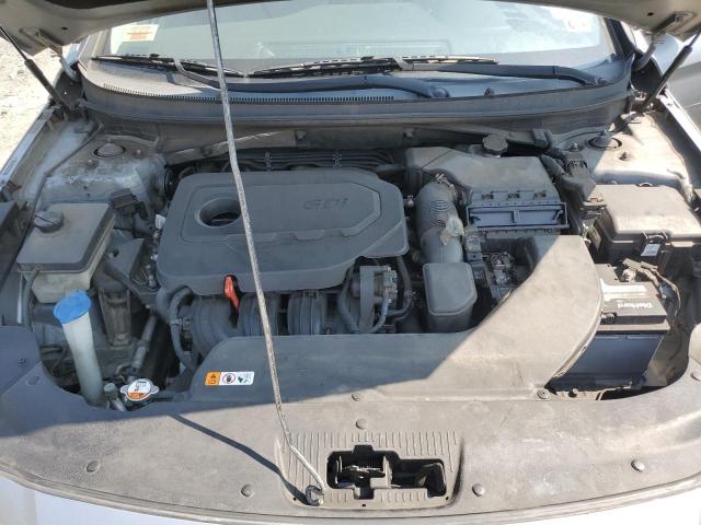 5NPE24AF6HH480019 - 2017 HYUNDAI SONATA SE GRAY photo 11