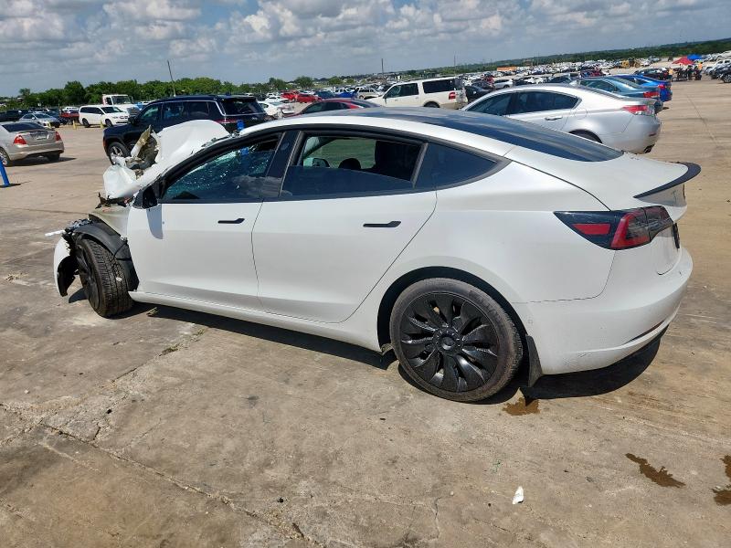 5YJ3E1EB2KF408339 - 2019 TESLA MODEL 3 WHITE photo 2