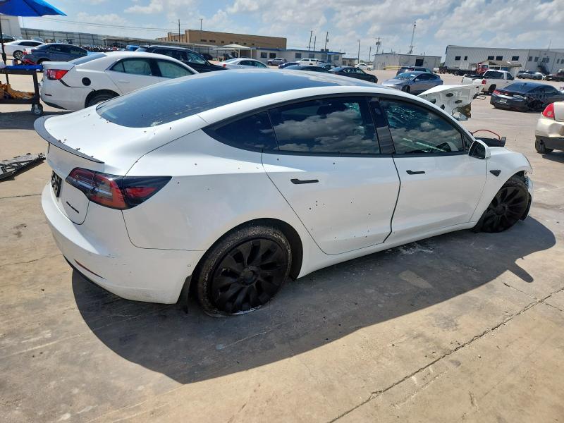 5YJ3E1EB2KF408339 - 2019 TESLA MODEL 3 WHITE photo 3