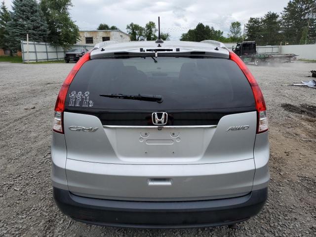 2HKRM4H72DH670694 - 2013 HONDA CR-V EXL SILVER photo 6