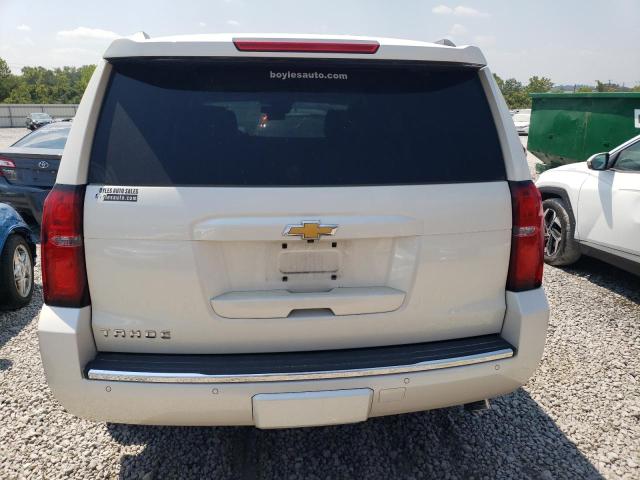 1GNSCCKC8FR300969 - 2015 CHEVROLET TAHOE C1500 LTZ WHITE photo 6