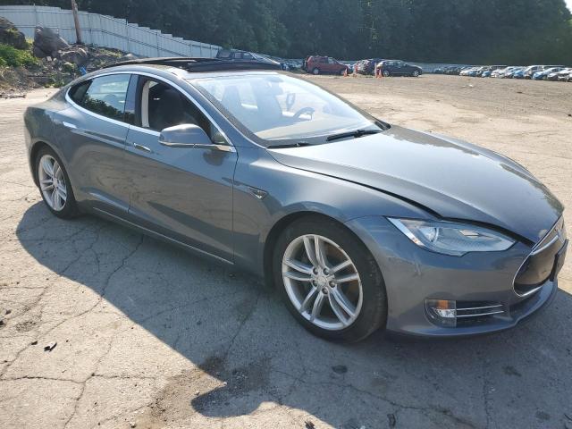 5YJSA1CN5DFP08769 - 2013 TESLA MODEL S 灰色 照片 4
