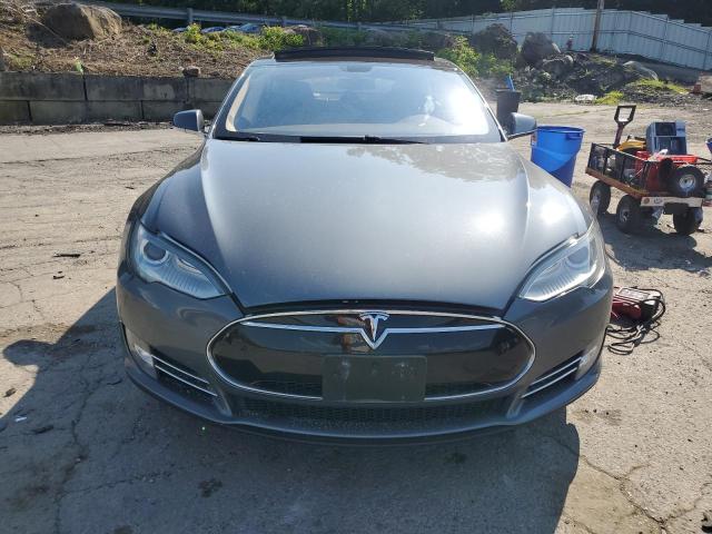 5YJSA1CN5DFP08769 - 2013 TESLA MODEL S 灰色 照片 5