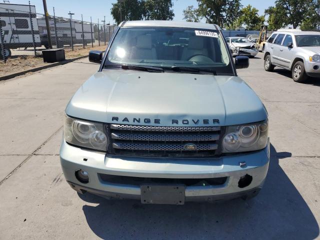 SALSK25428A145792 - 2008 LAND ROVER RANGE ROVE HSE TEAL photo 5