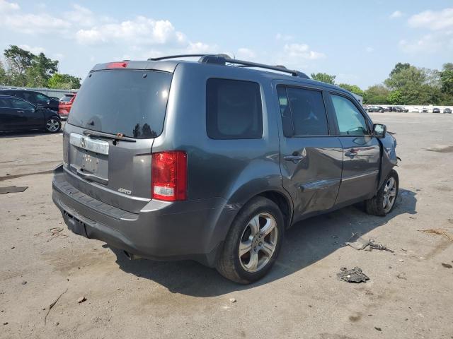 5FNYF4H56DB037635 - 2013 HONDA PILOT EXL 灰色 照片 3