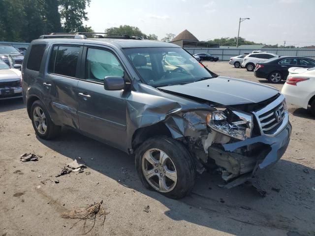 5FNYF4H56DB037635 - 2013 HONDA PILOT EXL 灰色 照片 4