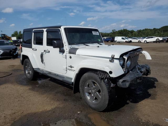 1C4BJWDG2FL603135 - 2015 JEEP WRANGLER U SPORT أبيض صورة 4
