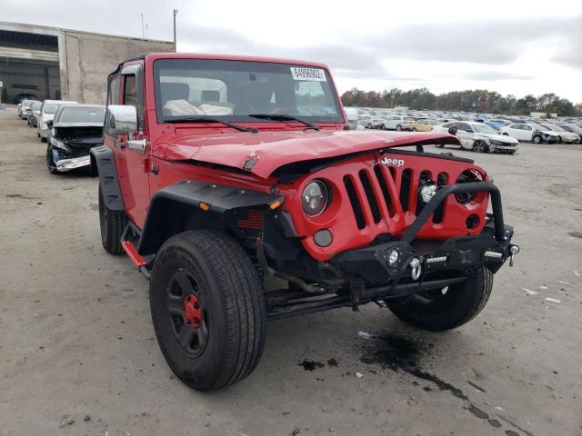 1J4AA2D13AL112446 - 2010 JEEP WRANGLER SPORT RED photo 9