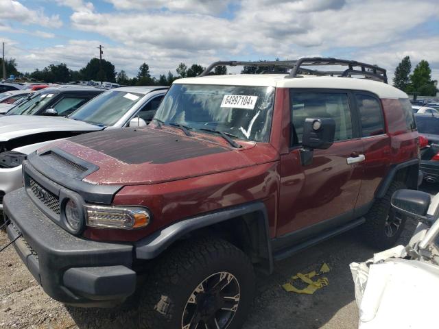 JTEBU11F38K020566 - 2008 TOYOTA FJ CRUISER MAROON photo 1