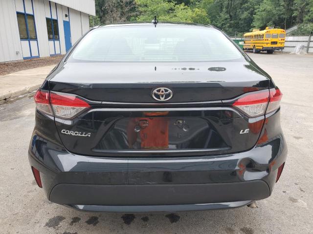5YFEPMAE9NP380620 - 2022 TOYOTA COROLLA LE BLACK photo 6