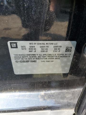 1G11C5SL6EF139482 - 2014 CHEVROLET MALIBU 1LT 石墨色 照片 13