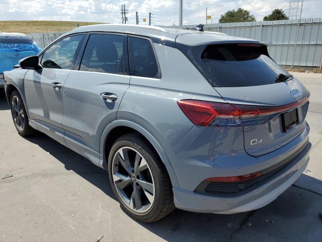 WA1G2BFZ0NP049041 - 2022 AUDI Q4 E-TRON PREMIUM GRAY photo 2