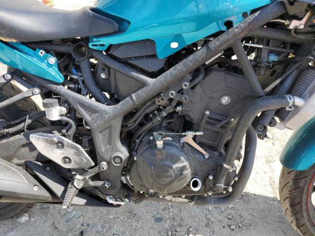 MH3RH18Y3MK006810 - 2021 YAMAHA YZFR3 A TEAL photo 7