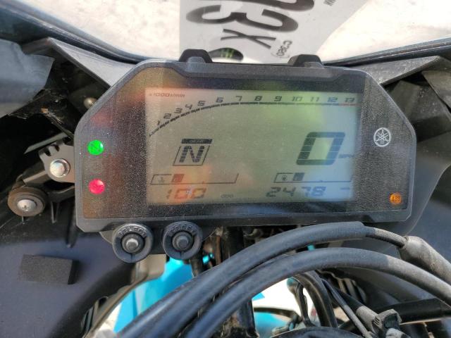 MH3RH18Y3MK006810 - 2021 YAMAHA YZFR3 A TEAL photo 8