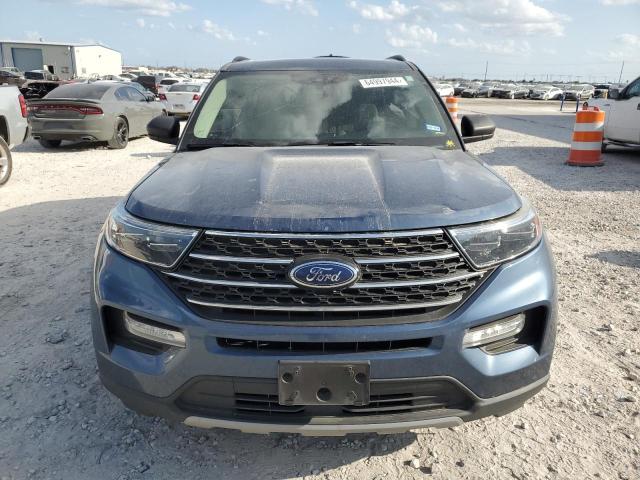 1FMSK7DH1LGC09010 - 2020 FORD EXPLORER XLT BLUE photo 5