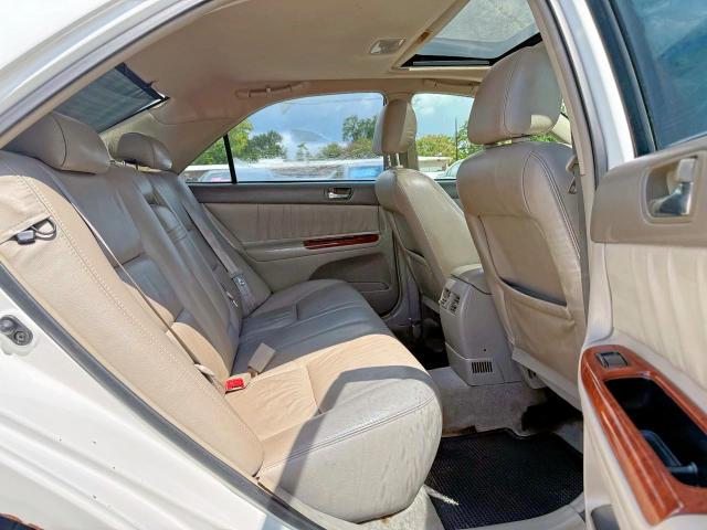 4T1BE32K52U027812 - 2002 TOYOTA CAMRY LE WHITE photo 6