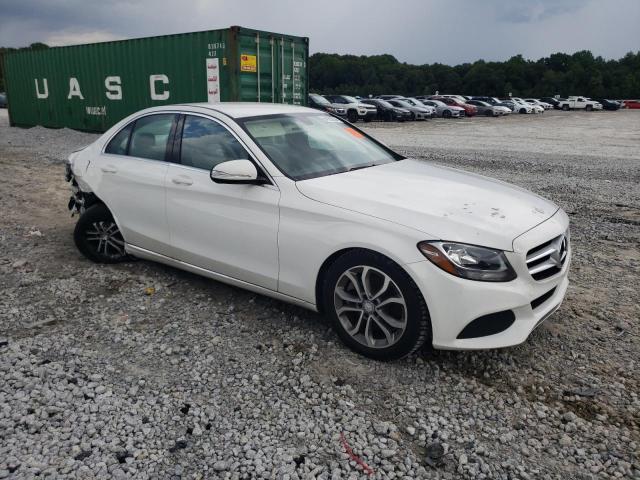 55SWF4JB0FU069182 - 2015 MERCEDES-BENZ C 300 WHITE photo 4