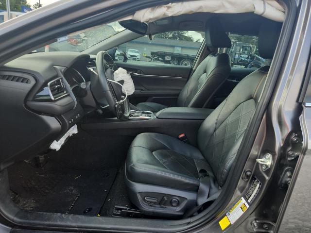 4T1B11HK9KU795350 - 2019 TOYOTA CAMRY L GRAY photo 7