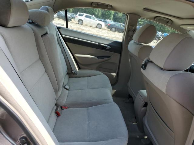 1HGFA16829L021309 - 2009 HONDA CIVIC EX GRAY photo 10