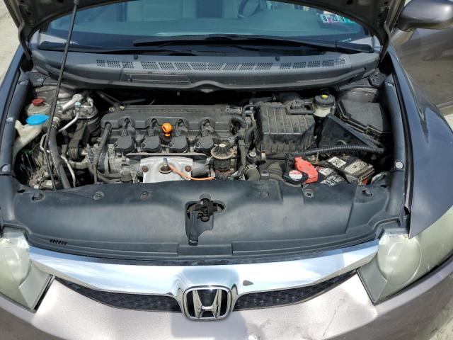1HGFA16829L021309 - 2009 HONDA CIVIC EX GRAY photo 11