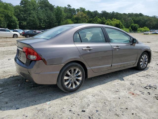 1HGFA16829L021309 - 2009 HONDA CIVIC EX GRAY photo 3