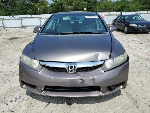1HGFA16829L021309 - 2009 HONDA CIVIC EX GRAY photo 5