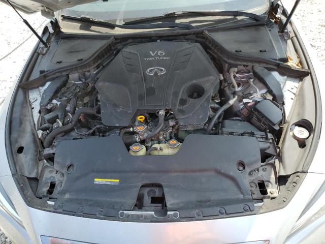 JN1EV7AP7KM518522 - 2019 INFINITI Q50 LUXE SILVER photo 11