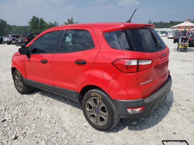 MAJ3P1RE9JC201947 - 2018 FORD ECOSPORT S RED photo 2