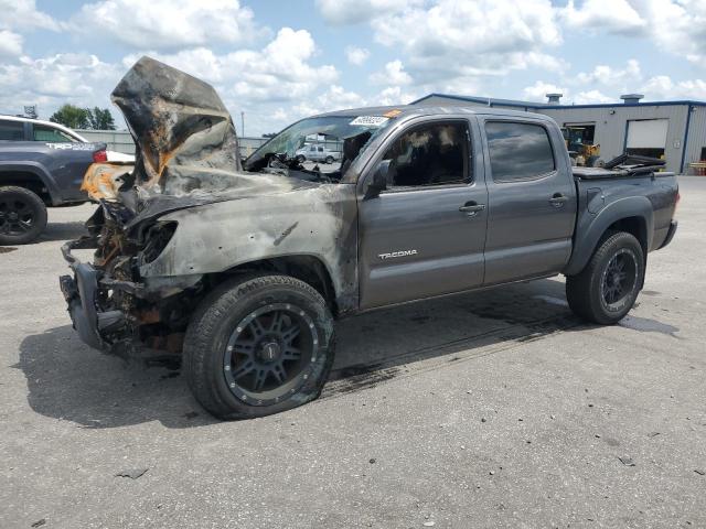 5TFJX4GN0FX038773 - 2015 TOYOTA TACOMA DOUBLE CAB PRERUNNER CHARCOAL photo 1
