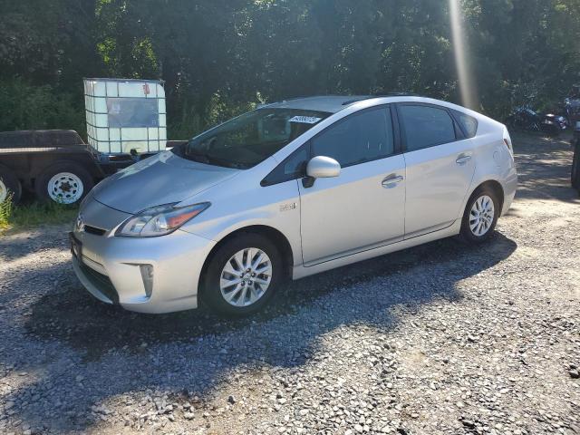 JTDKN3DP0D3043180 - 2013 TOYOTA PRIUS PLUG SILVER photo 1