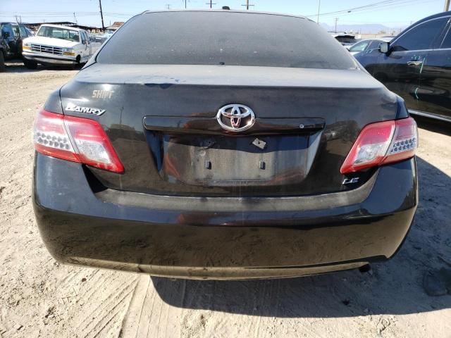 4T4BF3EK3BR115238 - 2011 TOYOTA CAMRY BASE BLACK photo 6